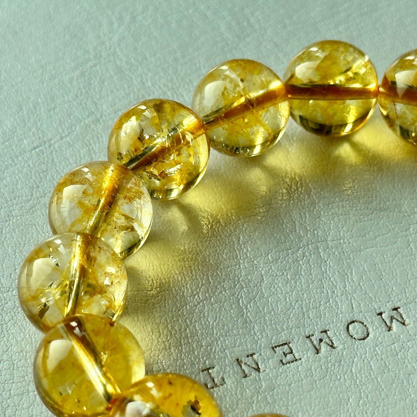 B41 黃水晶手鏈手串 Citrine Bracelet