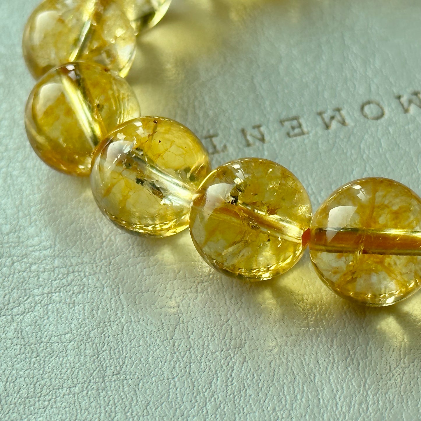 B41 黃水晶手鏈手串 Citrine Bracelet