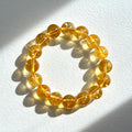 B41 Citrine Pure Bead Bracelet