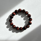 B30 Red Tiger's Eye Bead Bracelet