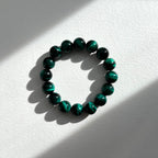 B31 綠虎眼石純珠手鏈手串