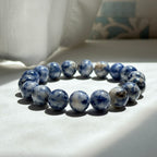 B28 藍點碧玉純珠手鏈手串