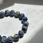 B28 藍點碧玉純珠手鏈手串