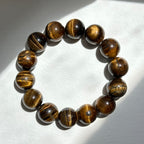 B35 Yellow Tiger's Eye Bead Bracelet