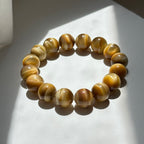 B33 Golden Tiger's Eye Pure Bead Bracelet