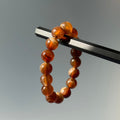 B006 Chestnut Brown Agate Bead Bracelet