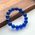 B88 【夜藍月琉璃】皇家夜藍月亮琉璃純珠手鏈手串