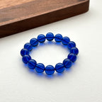 B88 【夜藍月琉璃】皇家夜藍月亮琉璃純珠手鏈手串