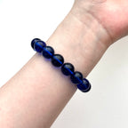B88 【夜藍月琉璃】皇家夜藍月亮琉璃純珠手鏈手串