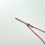 N90【Protection and Implementation】Hematite Peace Buckle Gold-plated Necklace