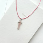 N90【Protection and Implementation】Hematite Peace Buckle Gold-plated Necklace