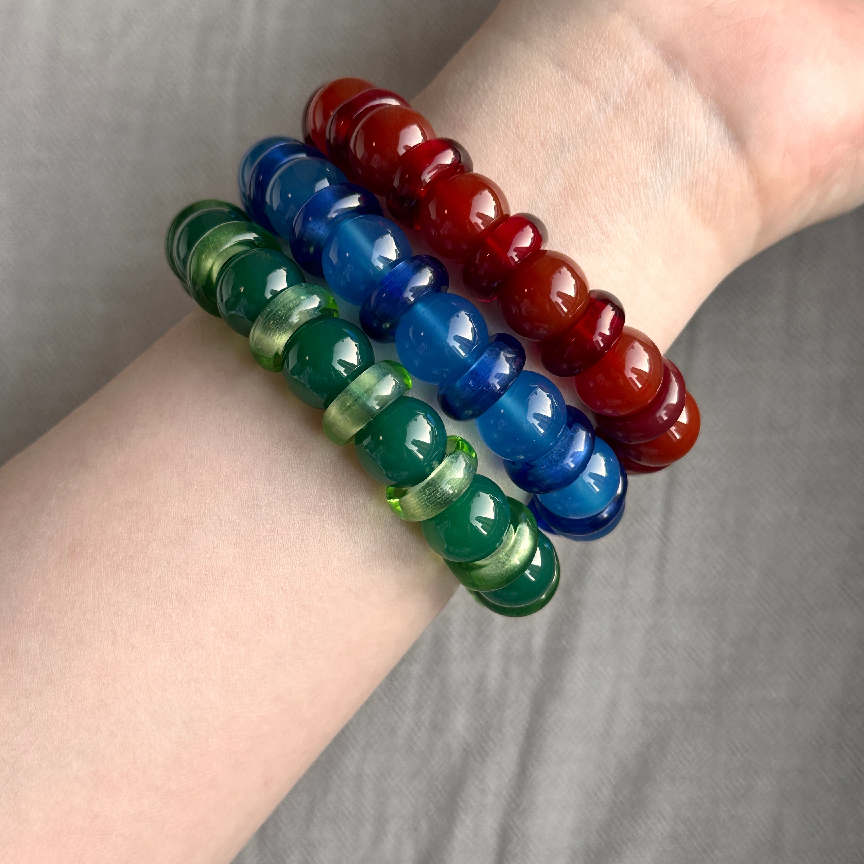 BS321 復古玩味瑪瑙手鏈手串