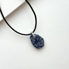 N90【Protection and Implementation】Hematite Peace Buckle Gold-plated Necklace