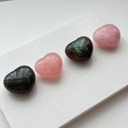 TS14【愛情之石】粉晶心形原石