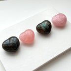 TS13 [Guardian of Love] Labradorite Heart-Shaped Rough Stone