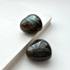 TS13 [Guardian of Love] Labradorite Heart-Shaped Rough Stone