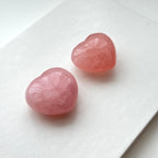 TS14【愛情之石】粉晶心形原石