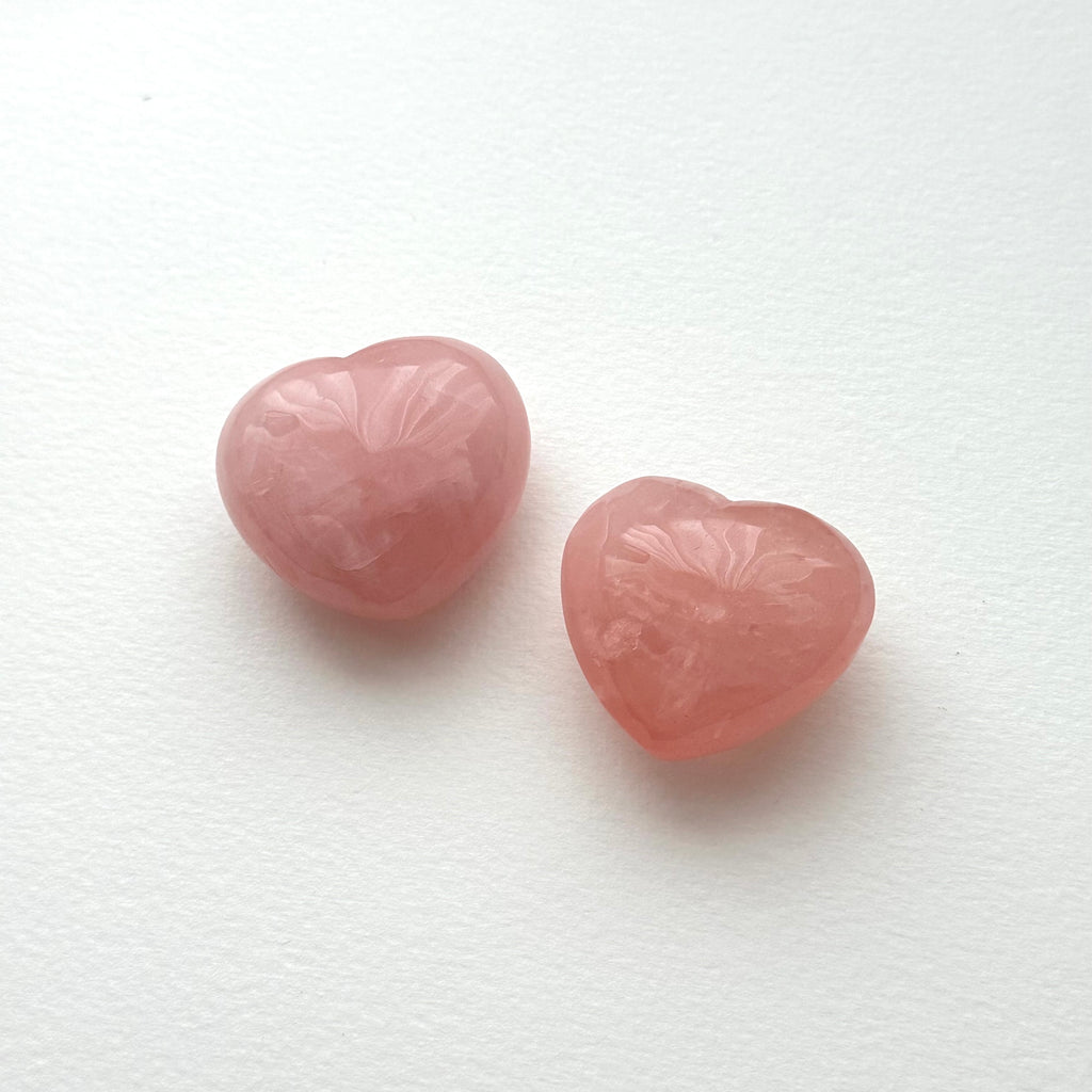 TS14【愛情之石】粉晶心形原石