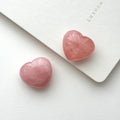 TS14 [Stone of Love] Rose Quartz Heart-Shaped Rough Stone