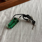 N90【Protection and Implementation】Hematite Peace Buckle Gold-plated Necklace