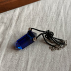 N90【Protection and Implementation】Hematite Peace Buckle Gold-plated Necklace