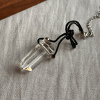 N90【Protection and Implementation】Hematite Peace Buckle Gold-plated Necklace