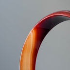 BB2 【淺色顯紋】天然紅瑪瑙薄手鐲手鈪