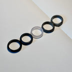 R05 Grey Stone Ring (can be matched with 925 silver necklace)