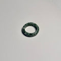 R10 Green Spot Jasper Ring (can be matched with 925 silver necklace)
