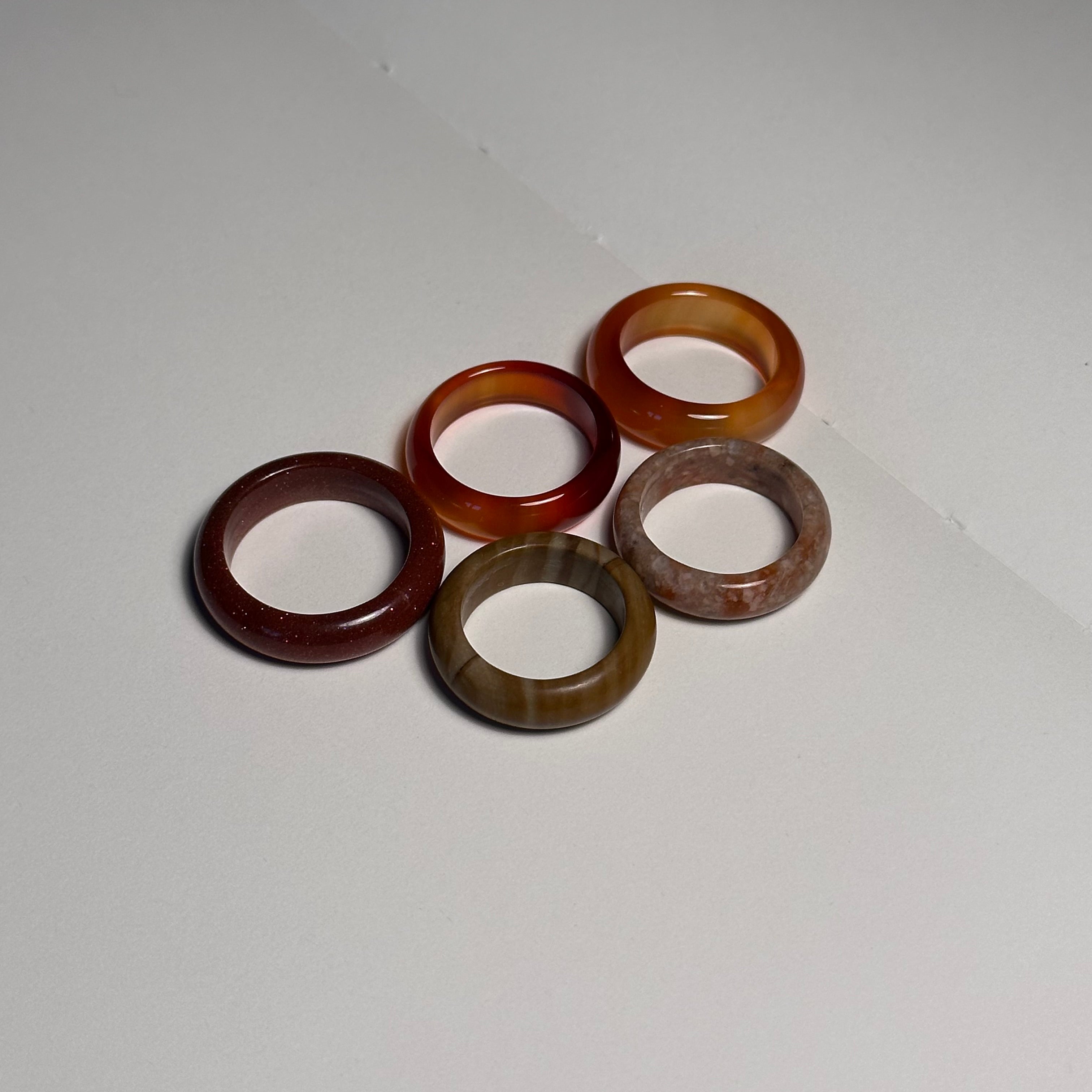 R11 Goldsand Ring (can be matched with 925 silver necklace)