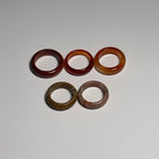 R14 Picture Jasper Ring (can be matched with 925 silver necklace)