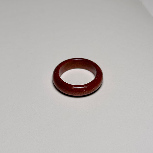 R11 金砂介指戒指 Goldsand Ring (可配925銀項鏈)