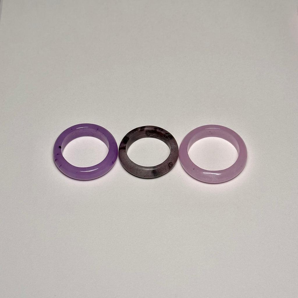 R17 Purple Ring (can be matched with 925 silver necklace)