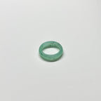 R07 綠東陵介指戒指 Green Aventurine Ring (可配925銀頸鏈項鏈）