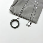 R05 Grey Stone Ring (can be matched with 925 silver necklace)