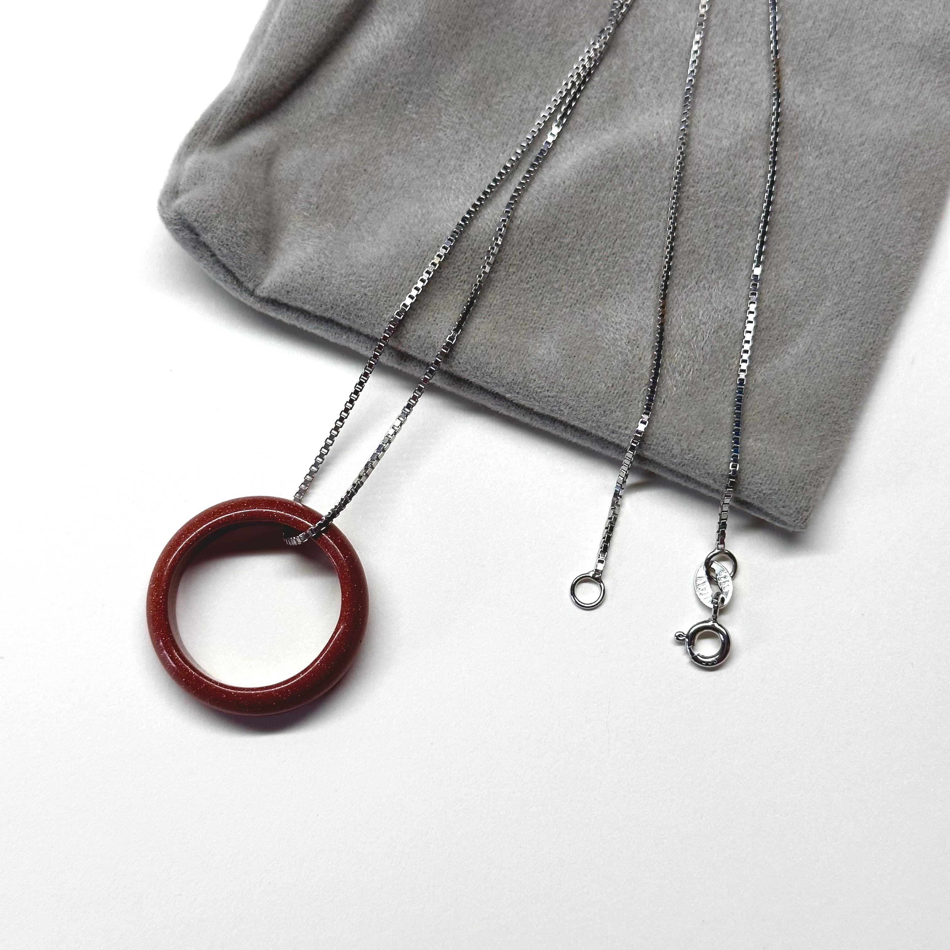 R11 Goldsand Ring (can be matched with 925 silver necklace)