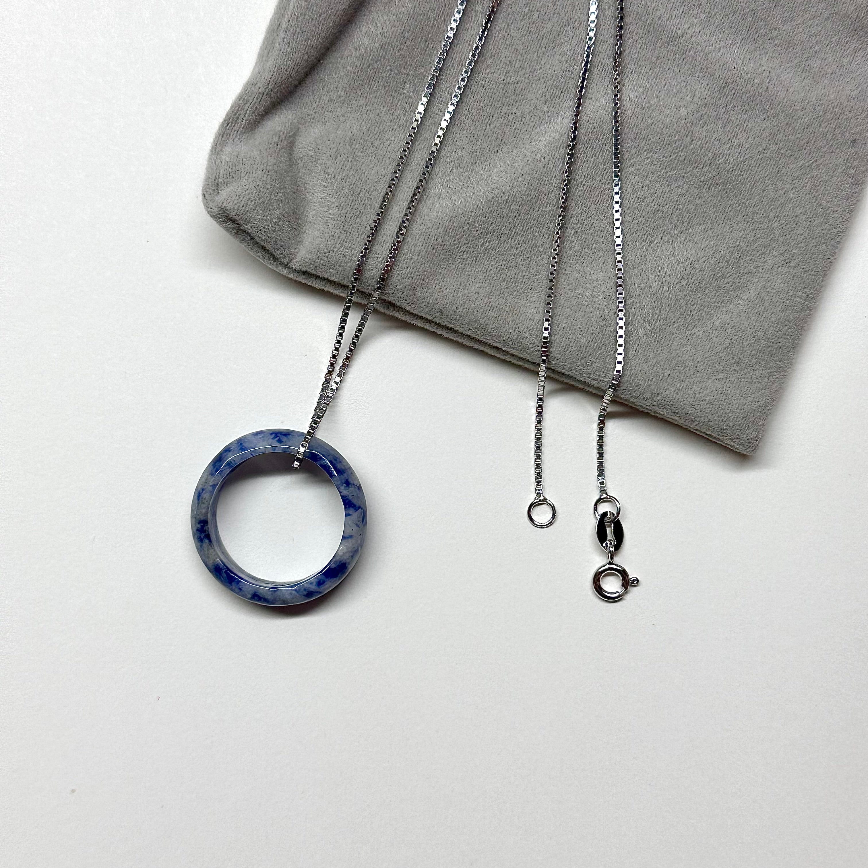 R22 Blue Spot Ring (can be matched with 925 silver necklace)