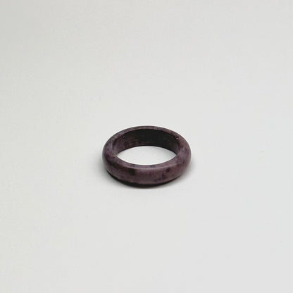 R16 紫圖介指戒指 Purple Gallery Ring (可配925銀項鏈)