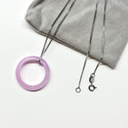 R18 Pink Ring (can be matched with 925 silver necklace)