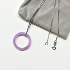 R17 Purple Ring (can be matched with 925 silver necklace)