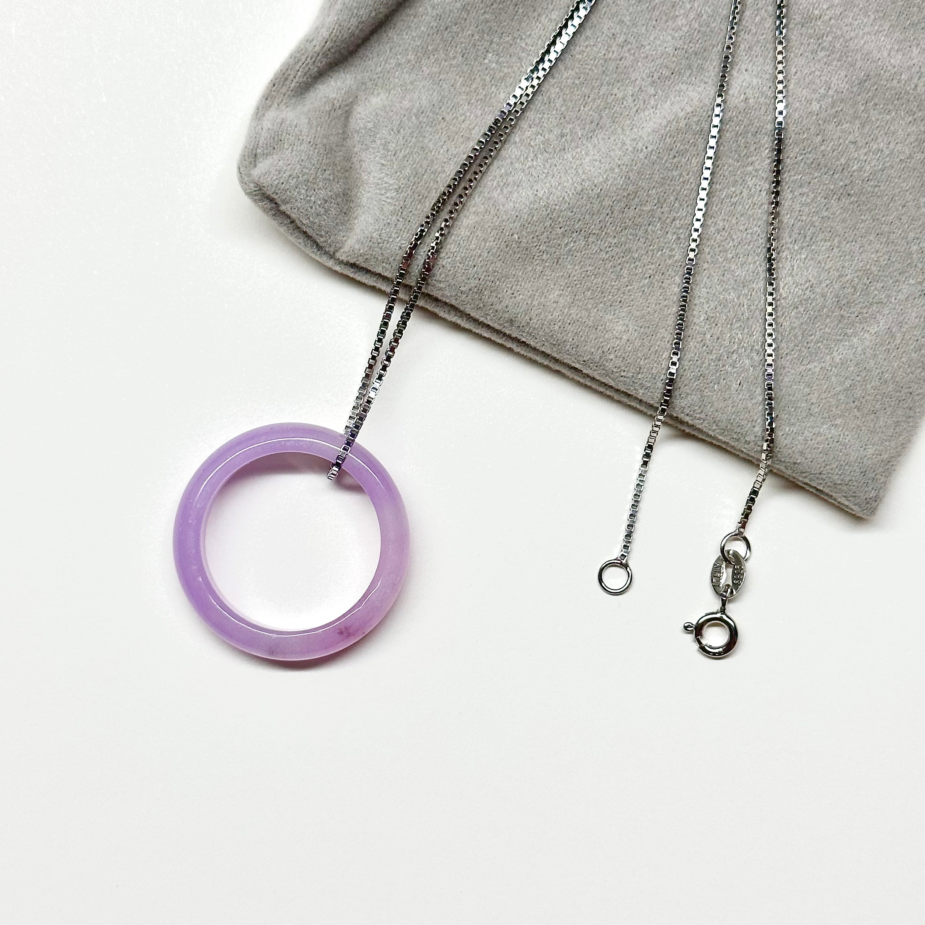 R17 Purple Ring (can be matched with 925 silver necklace)