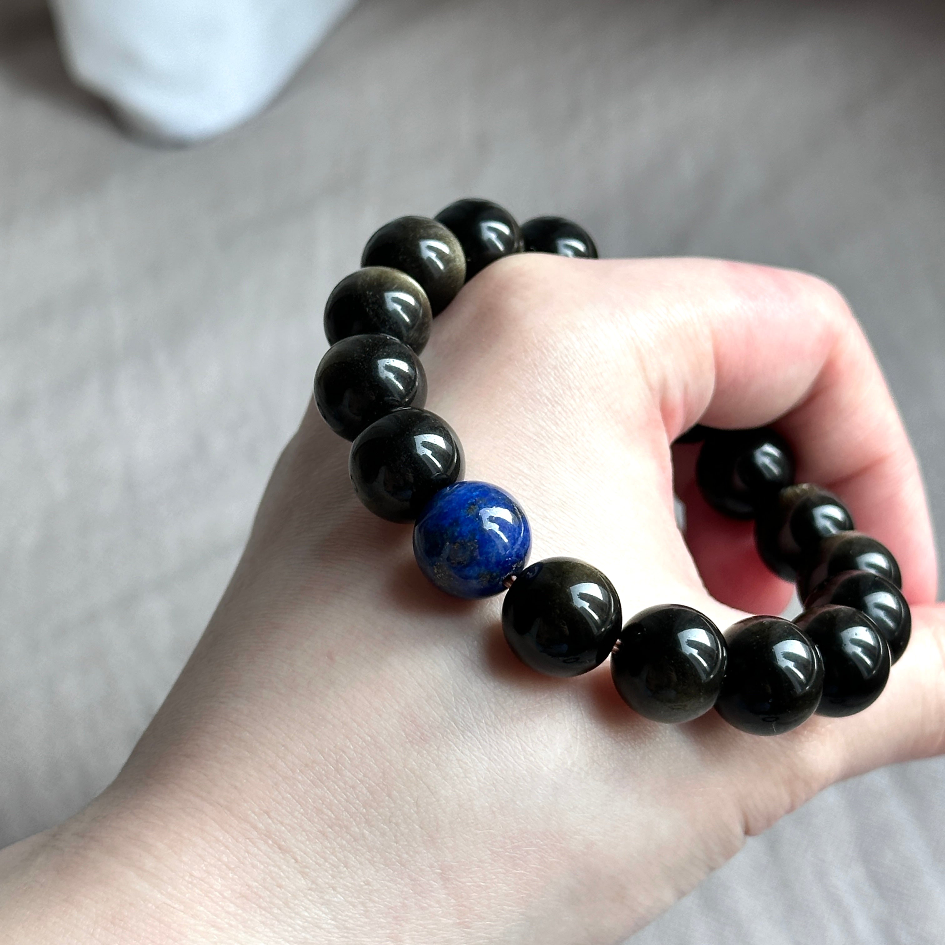 BS94 金曜石青金石手鏈手串