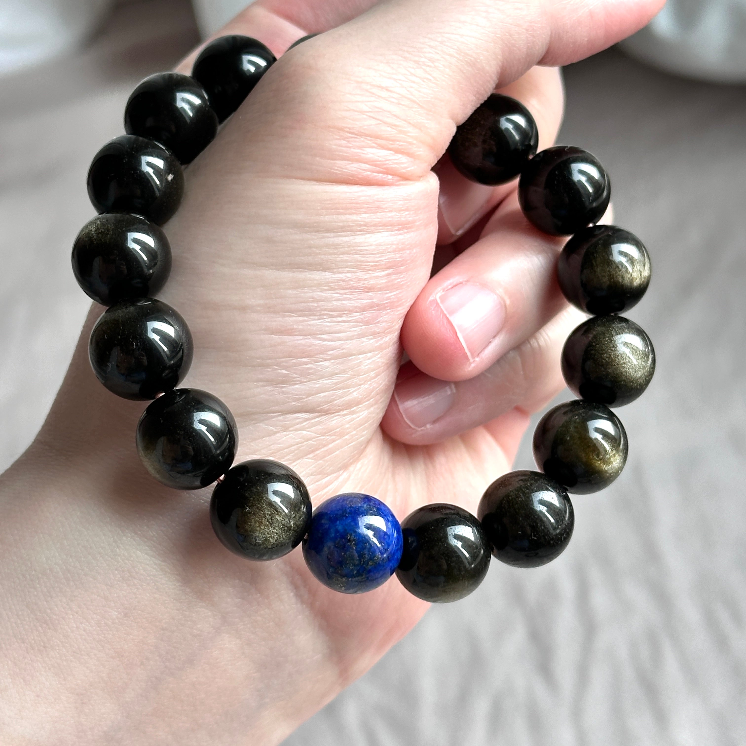 BS94 金曜石青金石手鏈手串