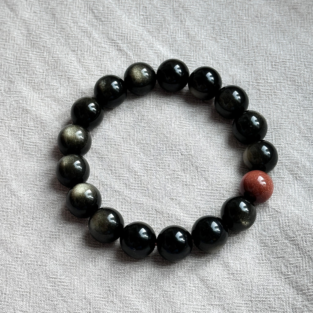 B42 Obsidian Bracelet