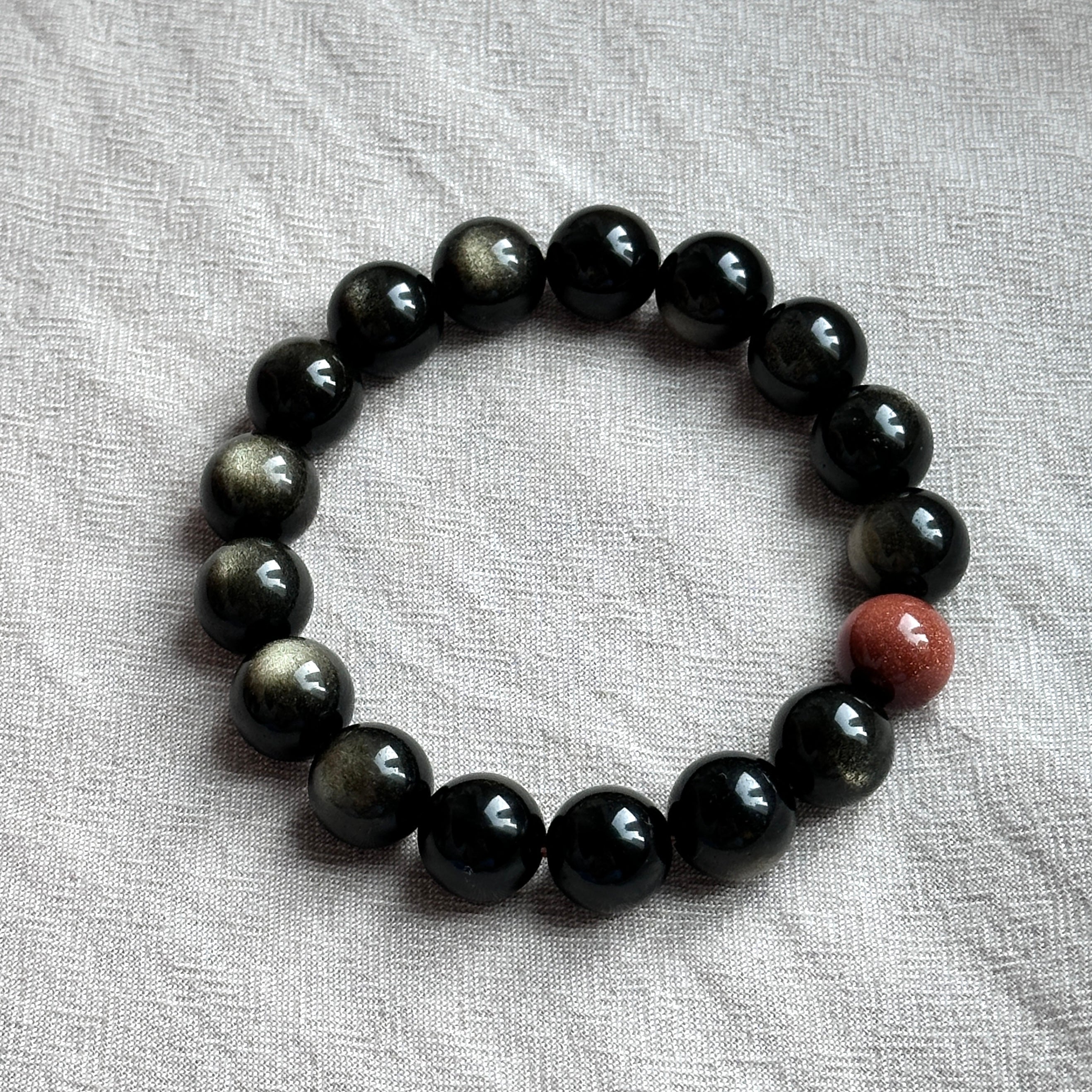 B42 Obsidian Bracelet