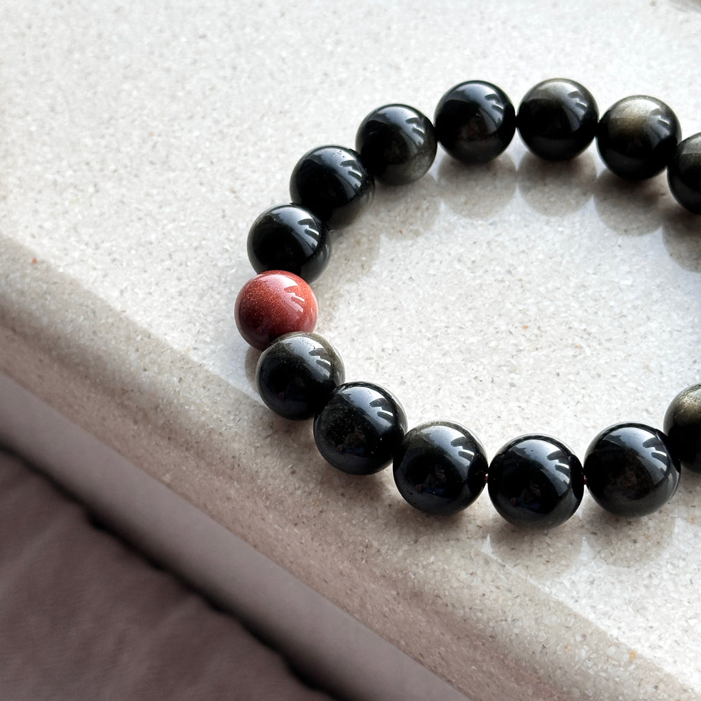 B42 Obsidian Bracelet