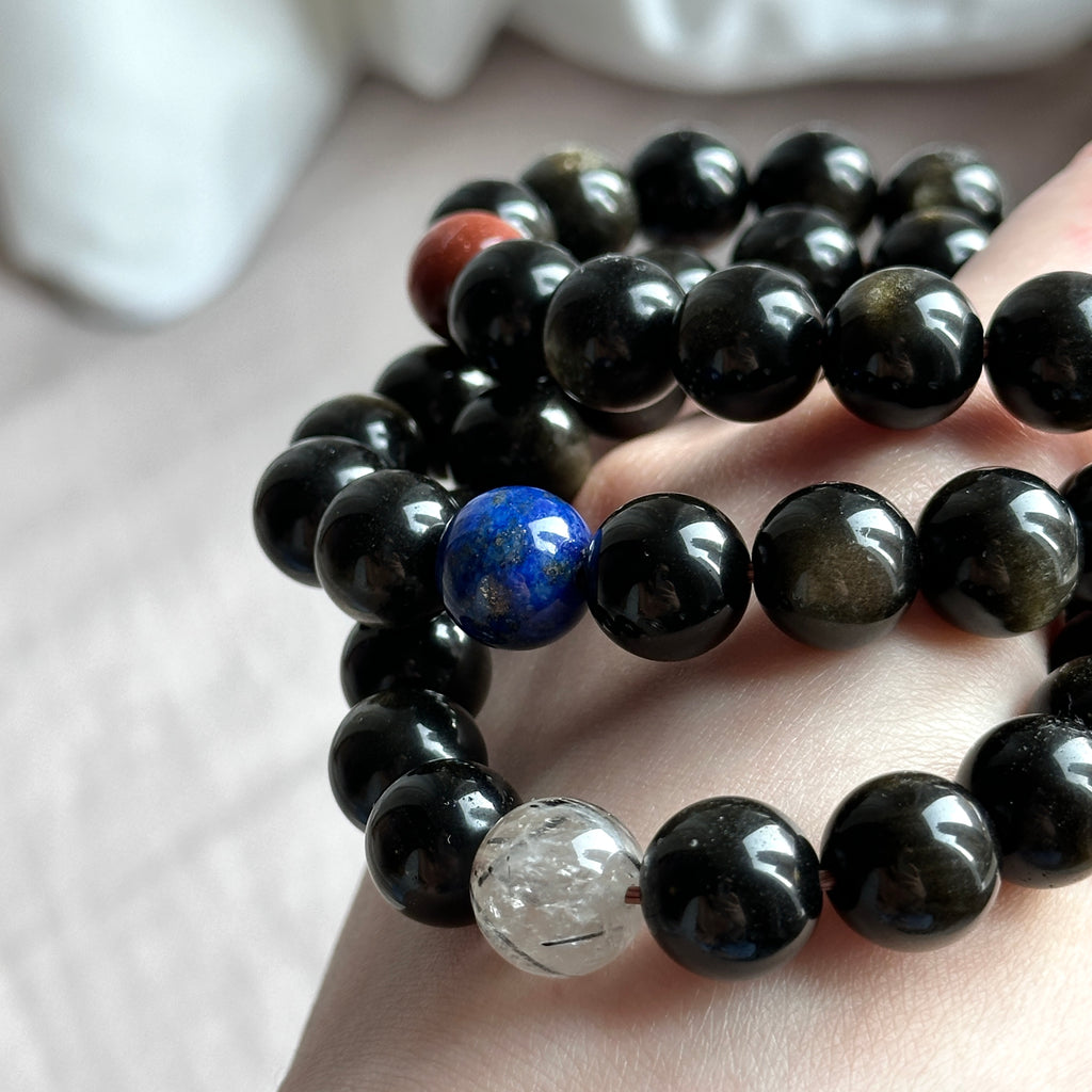 B42 Obsidian Bracelet