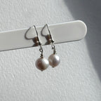 E29 [Glass meteorite] Libyan gold meteorite gold-plated earrings