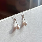 E29 [Glass meteorite] Libyan gold meteorite gold-plated earrings