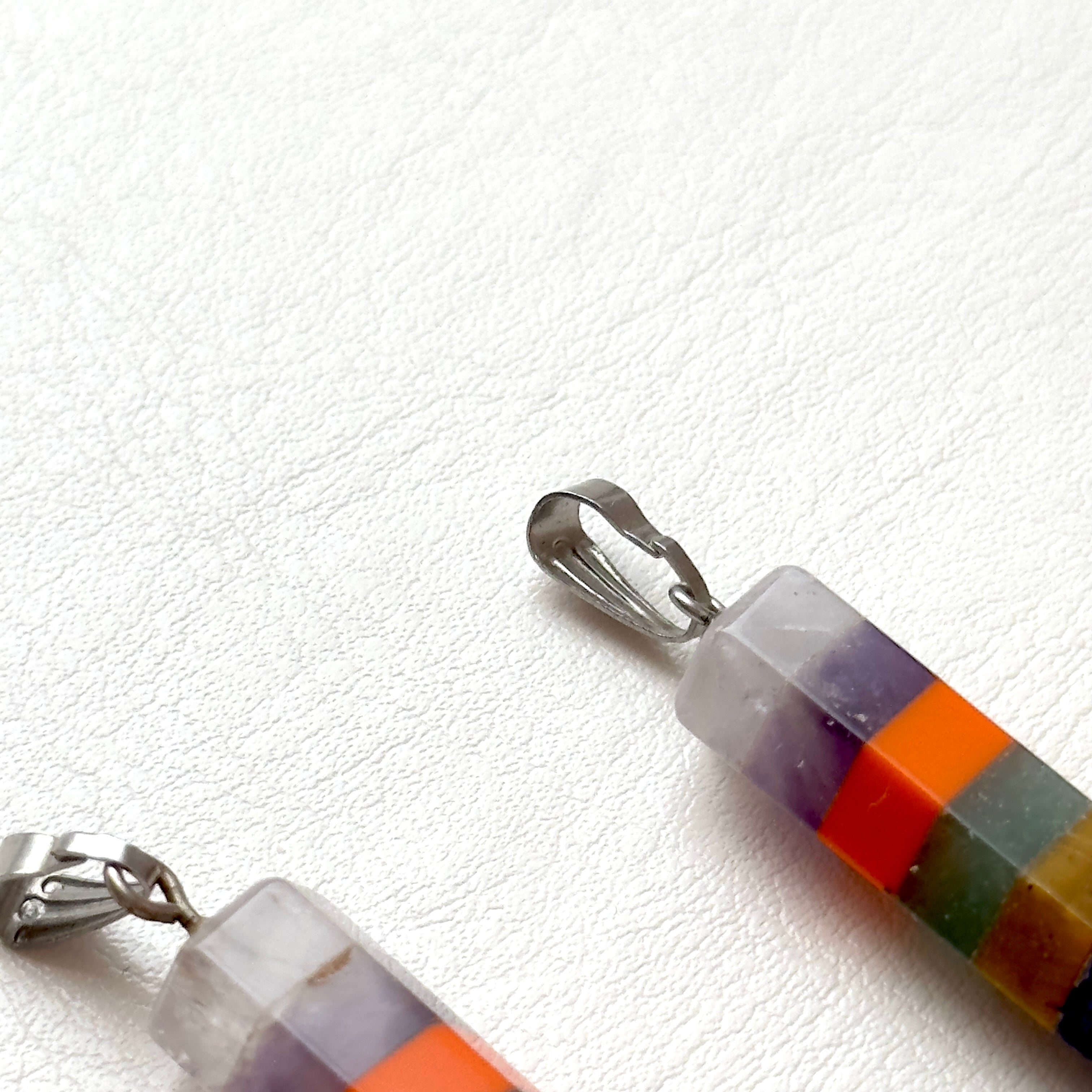 N90【Protection and Implementation】Hematite Peace Buckle Gold-plated Necklace